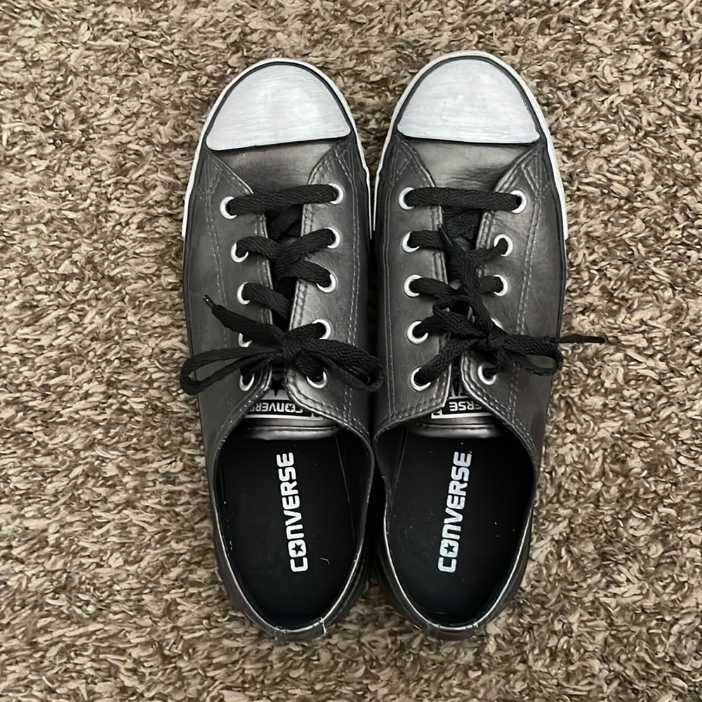 Metallic Converse